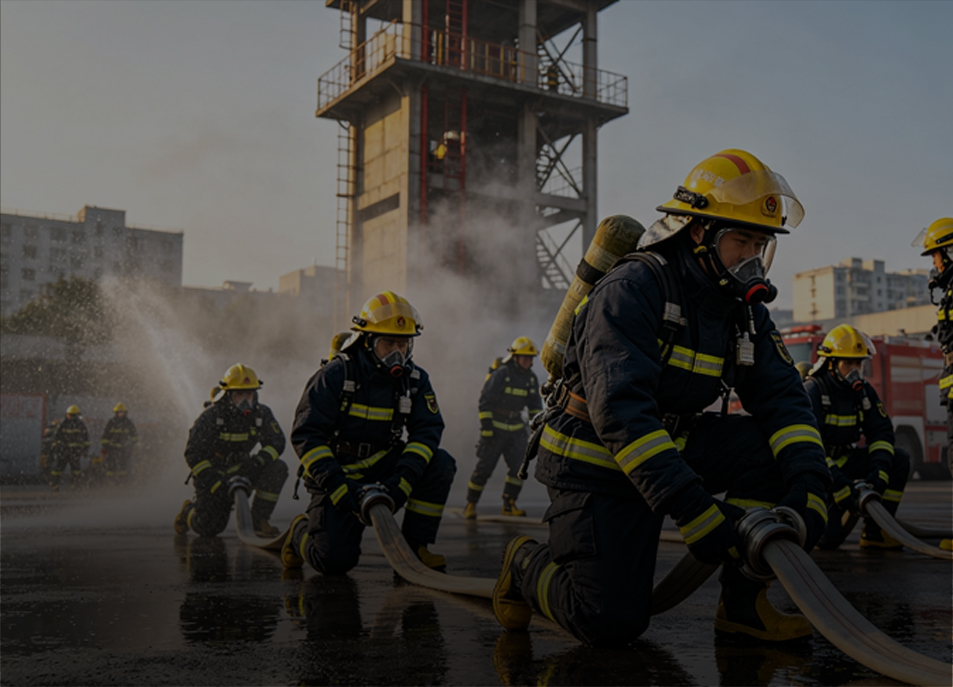 Incendio y rescate